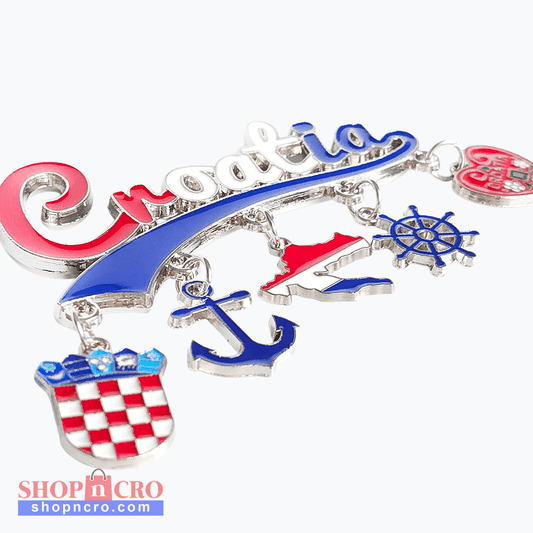 Fridge Magnet Croatia Charms