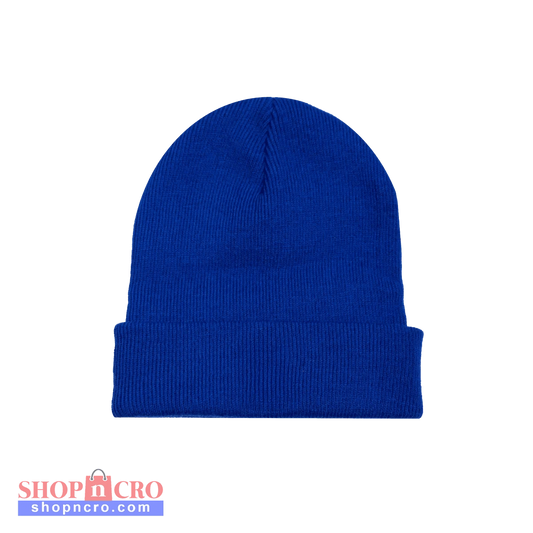 Beanie Dinamo Zagreb d Blue beanie on a white background