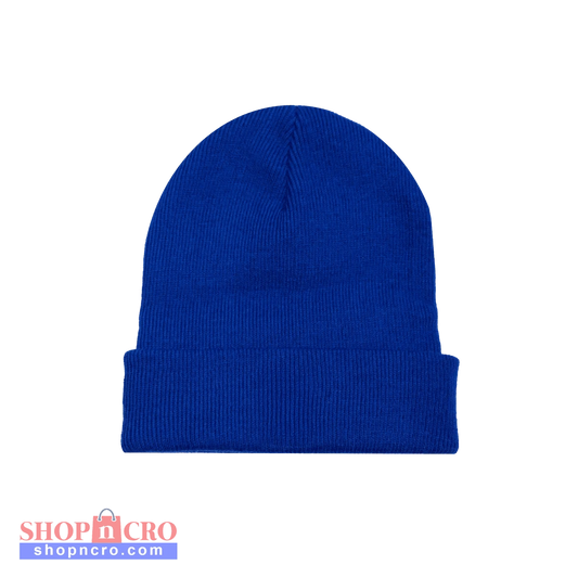 Beanie Dinamo Zagreb d Blue beanie on a white background