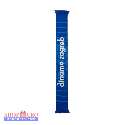 Dinamo Zagreb Scarf Nema Predaje Blue scarf with 'Dinamo Zagreb' text on a white background