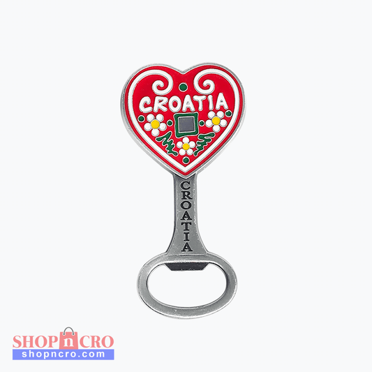 Fridge Magnet Licitar Bottle Opener - Matte Silver