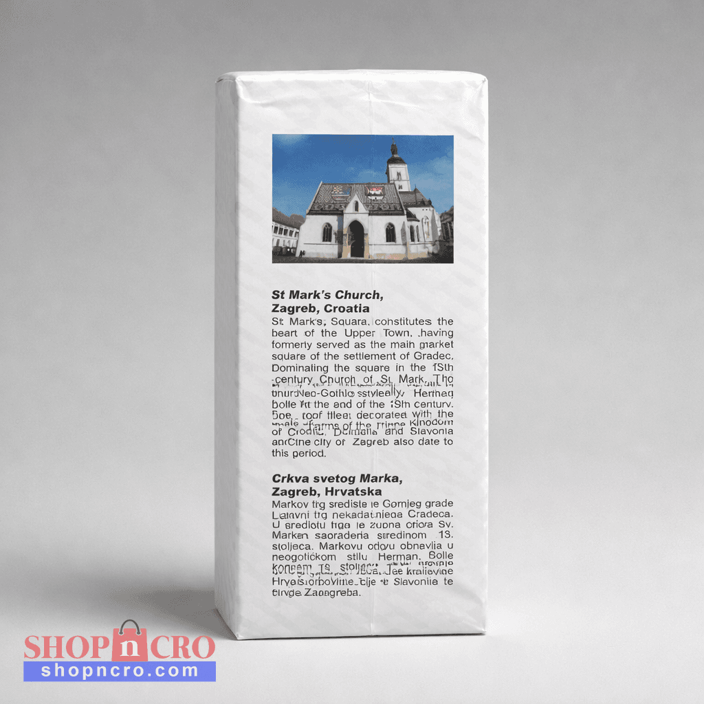 Croatian Puzzles CROZZLES – Church of St. Mark (1000 Pieces)