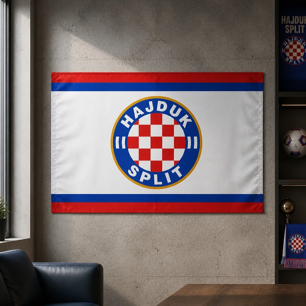 Hajduk Split Flag 150cm x 90cm Torcida