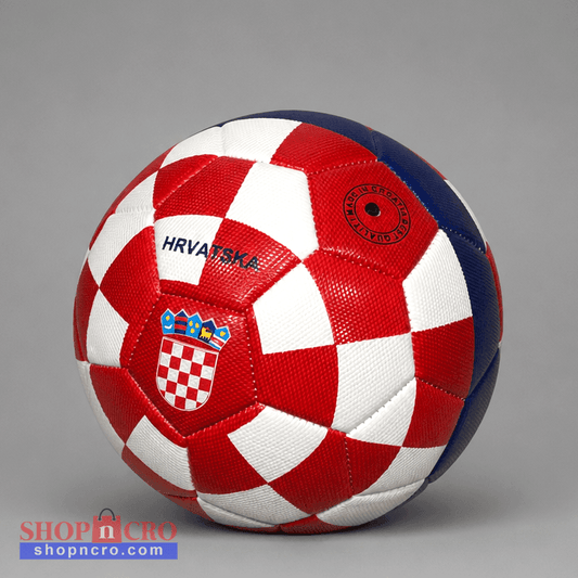 Soccer Ball Croatia in Checks (full size)