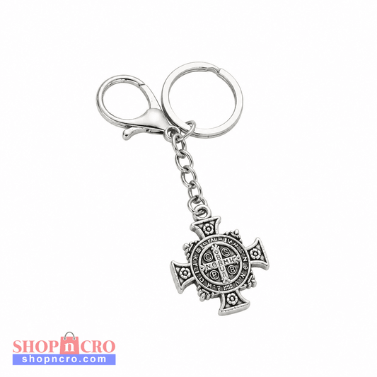 Keyring St. Benedict Cross Medal