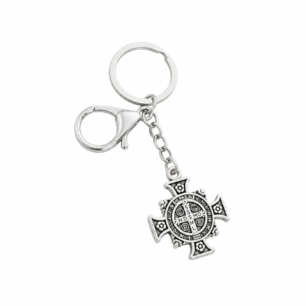 Keyring St. Benedict Cross Medal