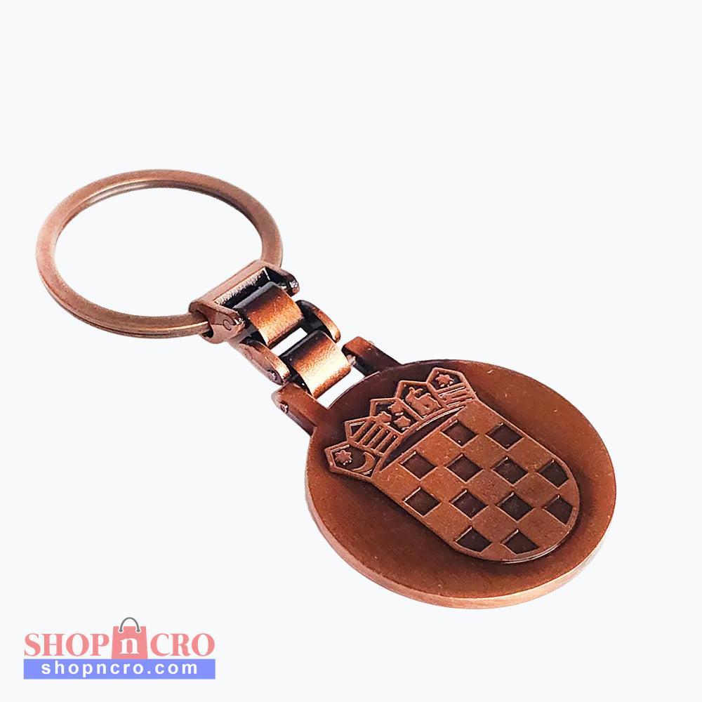 Keyring Croatia Grb Medal - Bronze