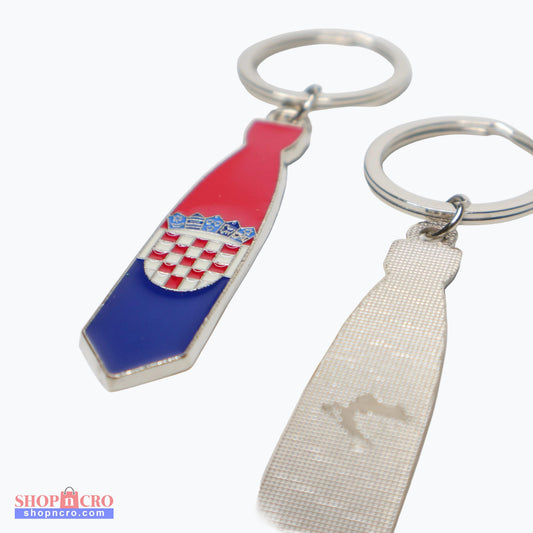 Keyring Croatia Necktie