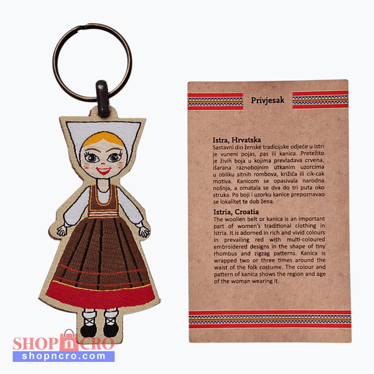 Keyring Ethno Croatia - Istra