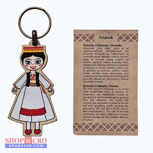 Keyring Ethno Croatia - Konavle, Dalmatia