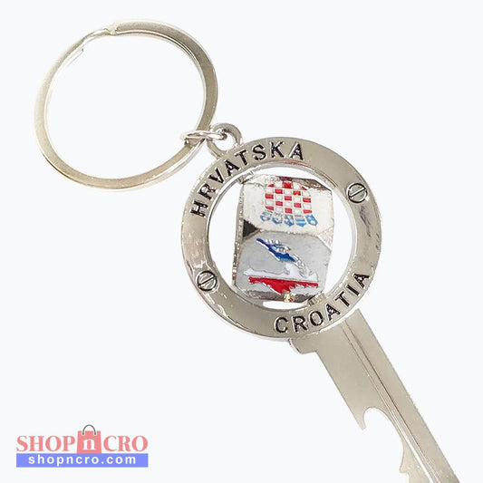 Keyring Spinning Cube Key