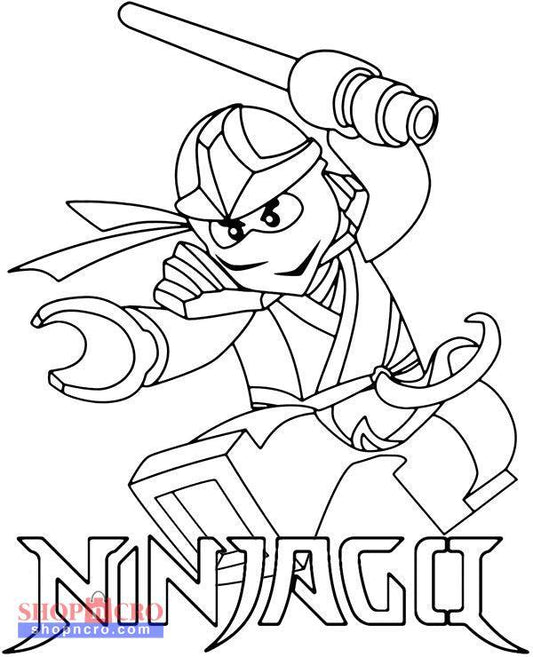 LEGO Ninjago – Zabavna Bojanka