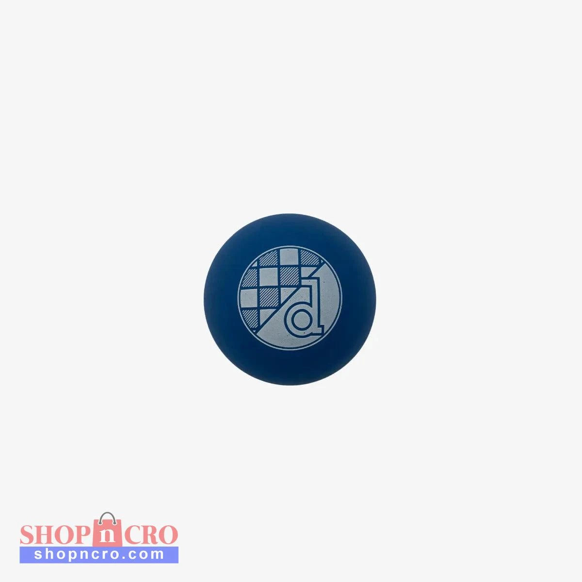 Mini Lopta Dinamo (Picigin) Blue circular object with a logo on a white background