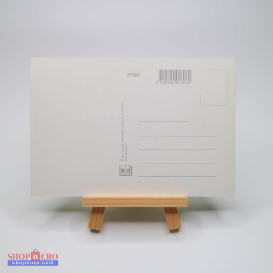 Sretan Uskrs Basket Easter Post Card