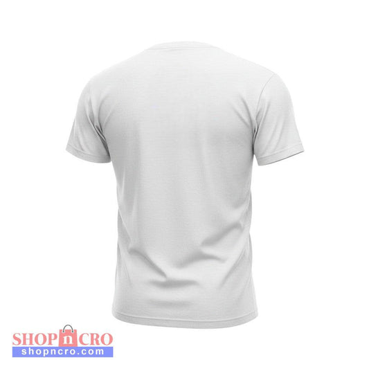 T-shirt Hajduk in White Plain white t-shirt on a white background