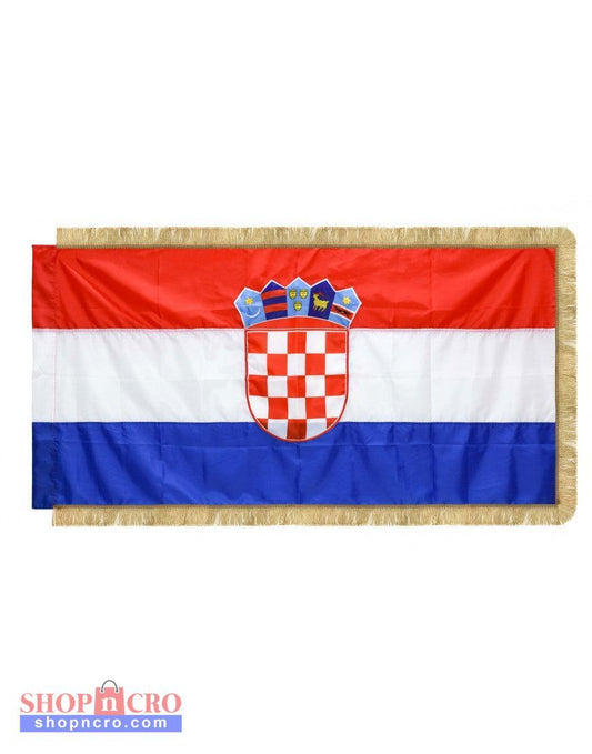 Official Croatian Silk Flag 300cm x 150cm