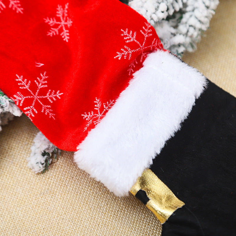 Christmas Table or Chair Leg Covers – Santa Boot
