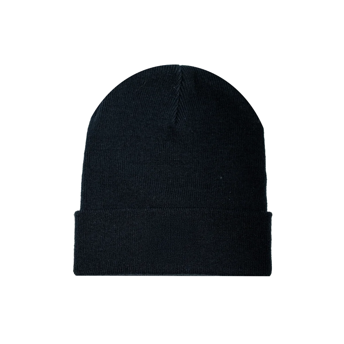 Beanie Dinamo Zagreb d in Black Black beanie on a white background
