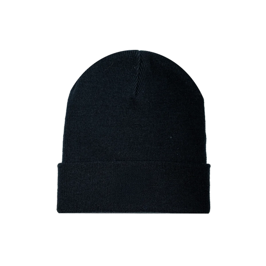 Beanie Dinamo Zagreb in Black Black beanie on a white background