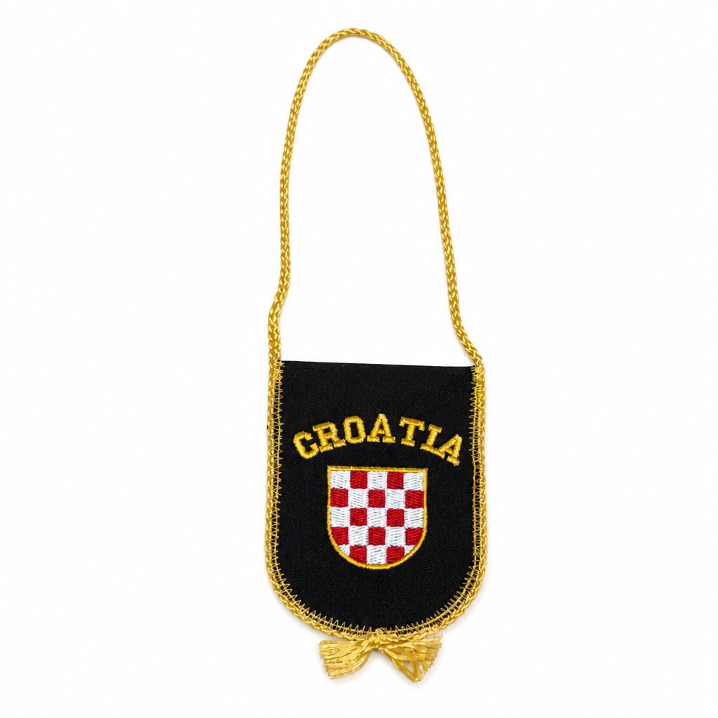 Prvo Bijelo Polje Car Flag in Black