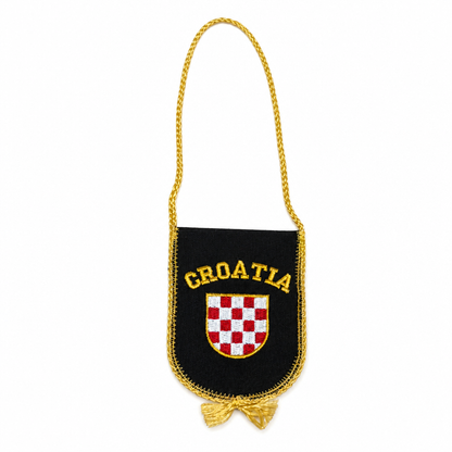 Prvo Bijelo Polje Car Flag in Black