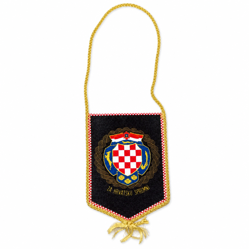 Za Hrvatsku Spremni Car Flag
