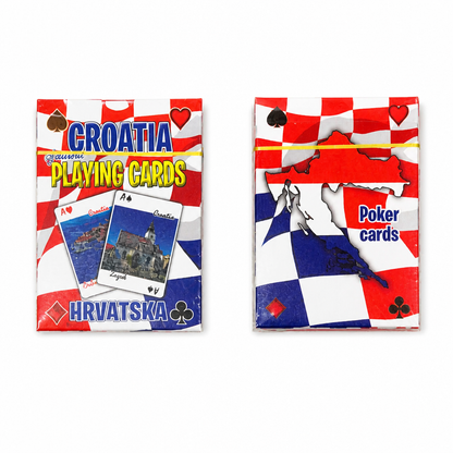 Croatia Cities Playing Cards - Poker Cards
