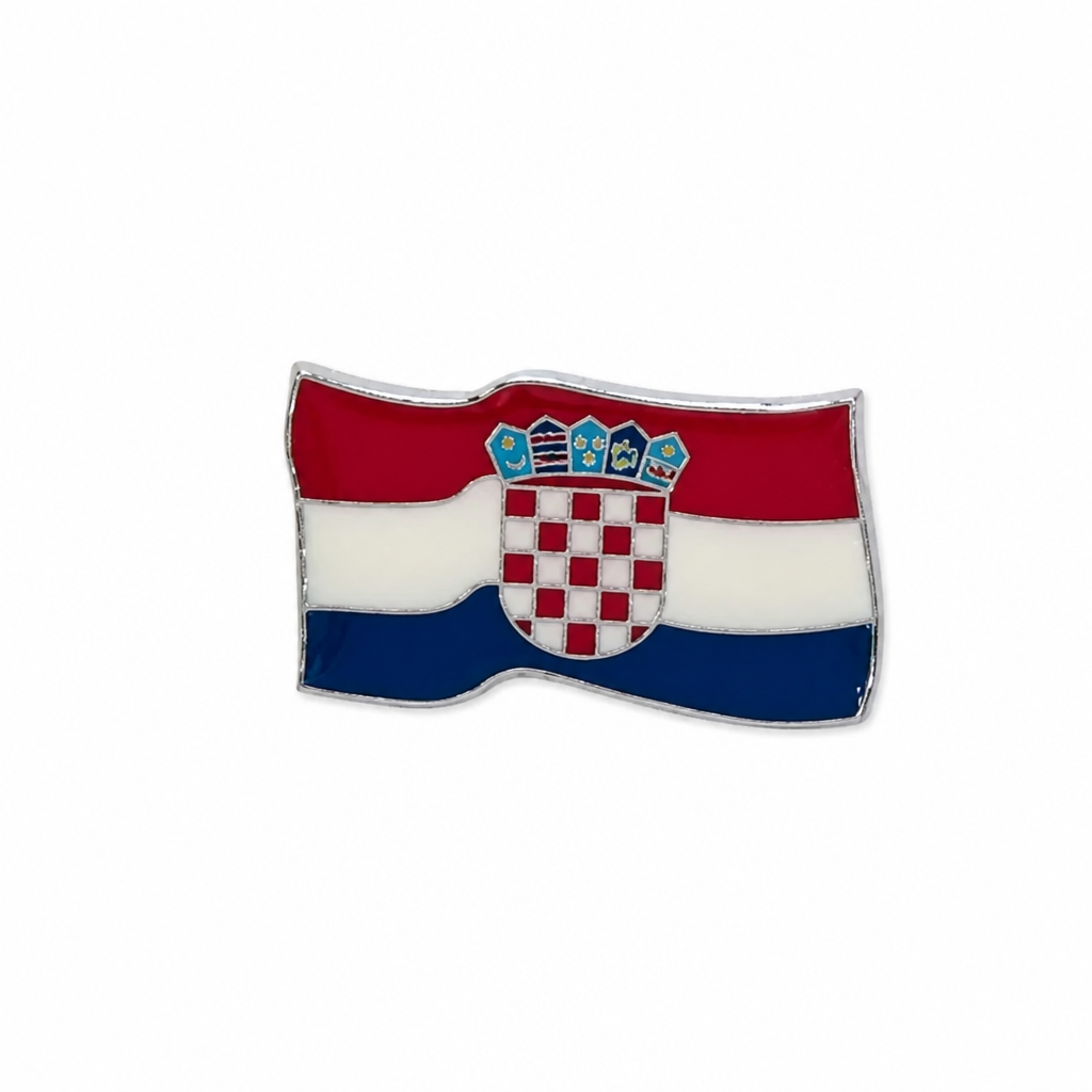 Pin Croatia Flag