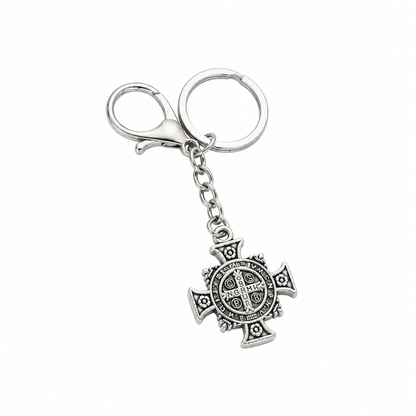 Keyring St. Benedict Cross Medal