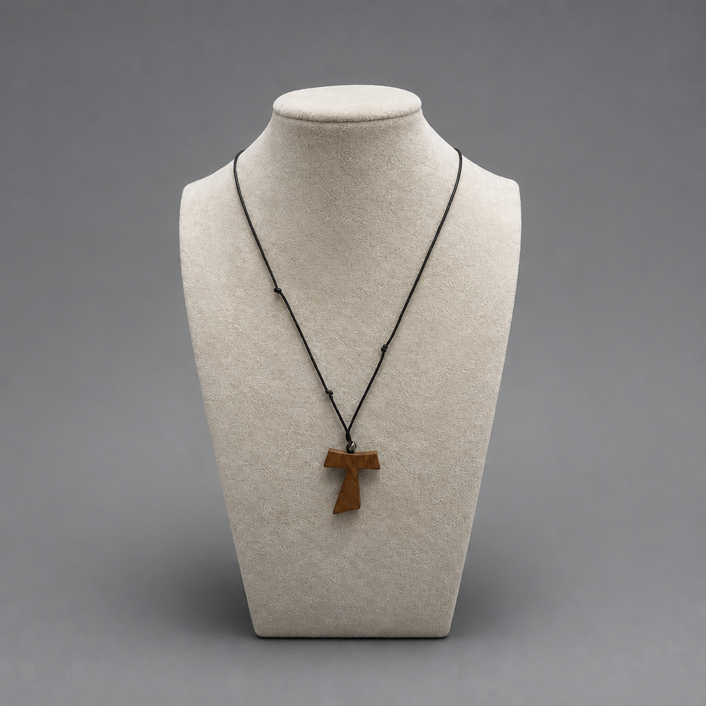 Traditional Međugorje Necklace (Large) Dark Cord