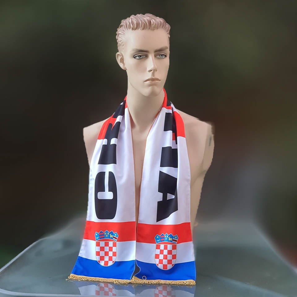 Silk Scarf 'Croatia' - SnC Shop n Cro Svileni Sal Croatia